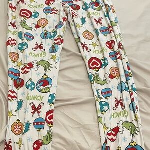 Grinch Dr Seuss ENT Men’s Pajamas - Festive Multi-Color
